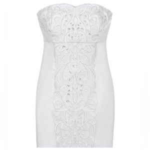 NWT White House Black Market Embroidered Beaded Dress